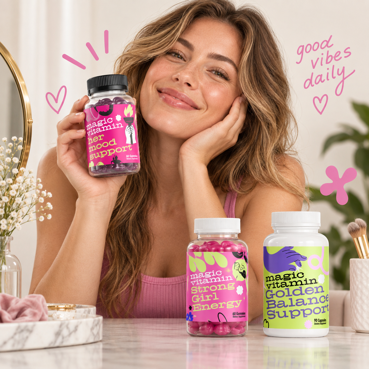 Magic Vitamin products for a simple daily supplement routine