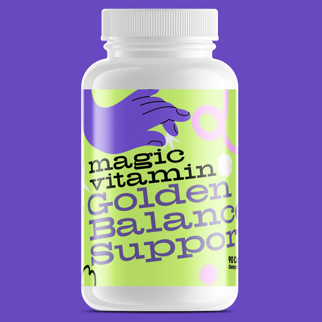 Golden Balance Support women’s wellness capsules