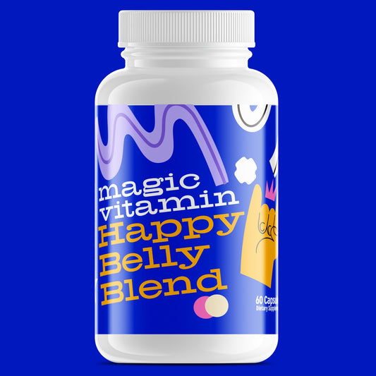 Happy Belly Blend probiotic capsules